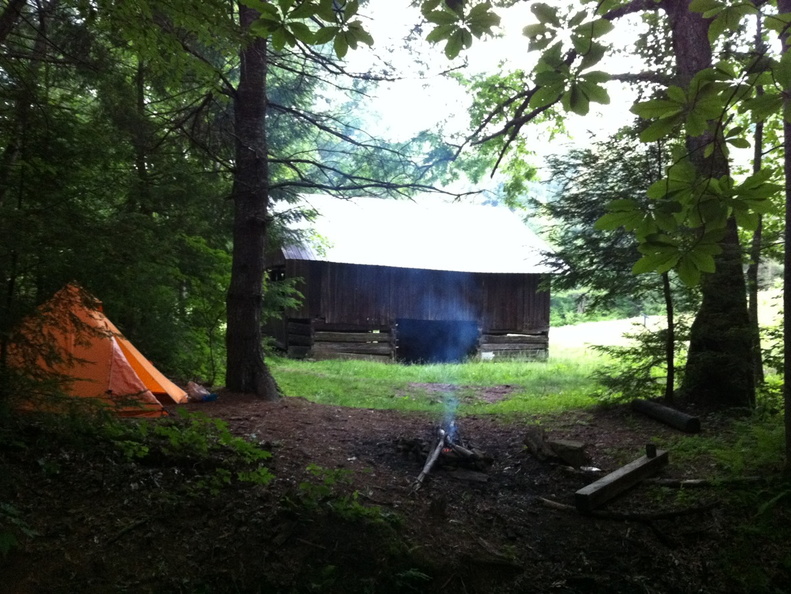Camp at Litton &amp; Slaven Farmstead, Big South Fork - 34